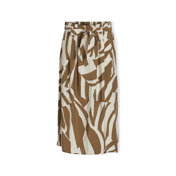  Vila  Spódnice Midi  Vila  Dogma Skirt - Ermine  