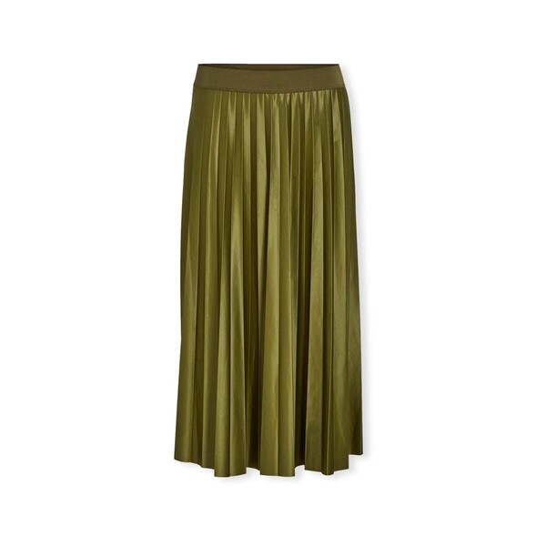  Vila  Spódnice Midi  Vila  Noos Nitban Skirt - Capulet Olive  