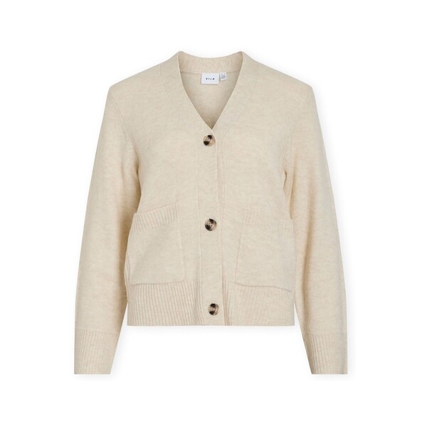  Vila  Swetry Rozpinane / Kardigany Vila  Miraz Cardigan - Birch  