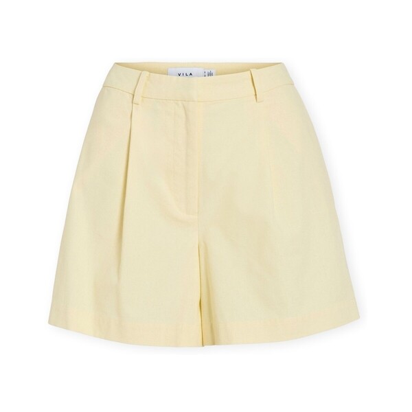  Vila  Szorty I Bermudy Vila  Alara Shorts - Pastel Yellow  