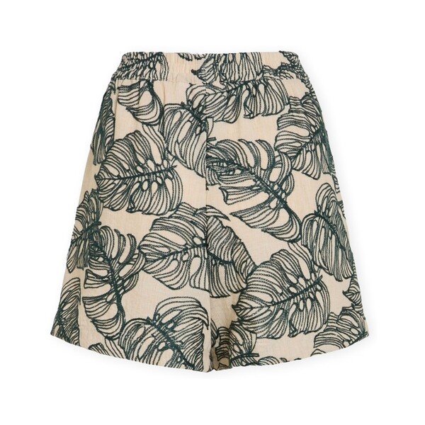  Vila  Szorty I Bermudy Vila  Flura Shorts - Birch/atlantic  