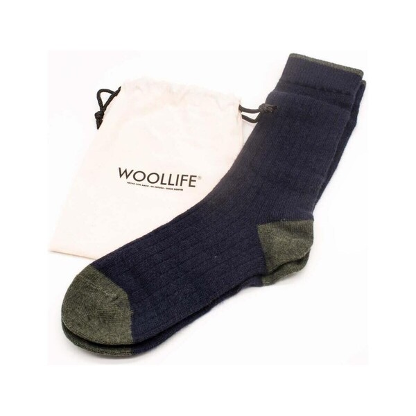  Woollife  Skarpety Woollife  Omega Cashmere Navy  