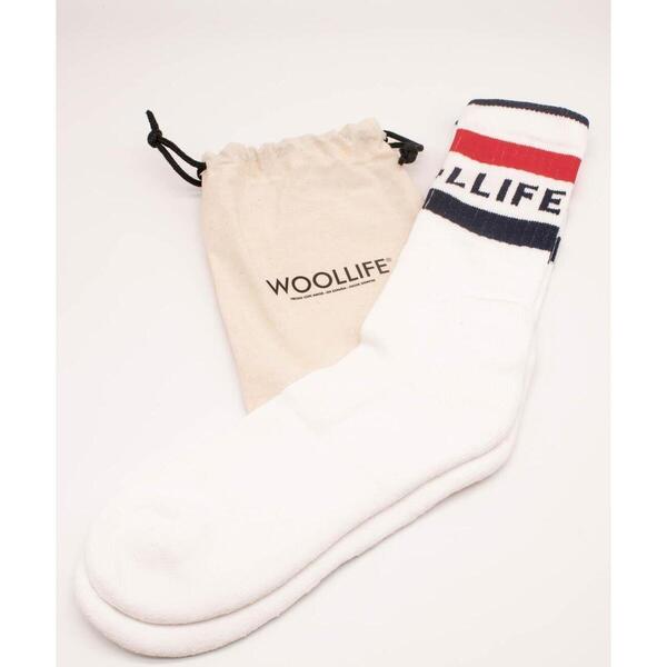  Woollife  Skarpety Woollife  Tenis Retro  