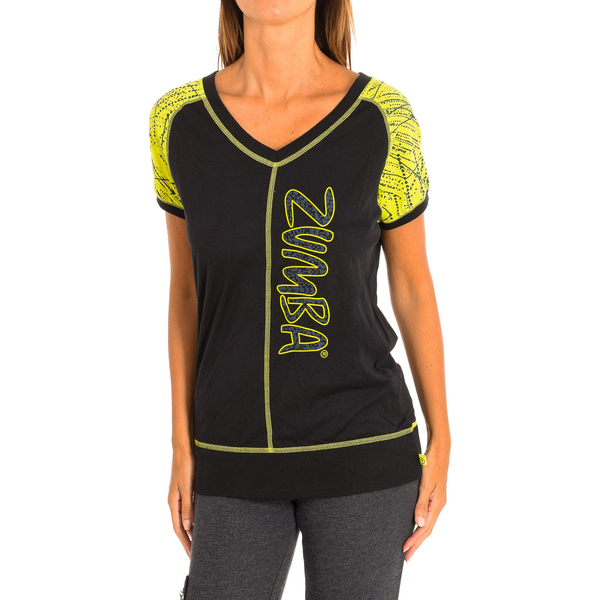  Zumba  T-shirty Z Krótkim Rękawem Zumba  Z1t00469-negro  