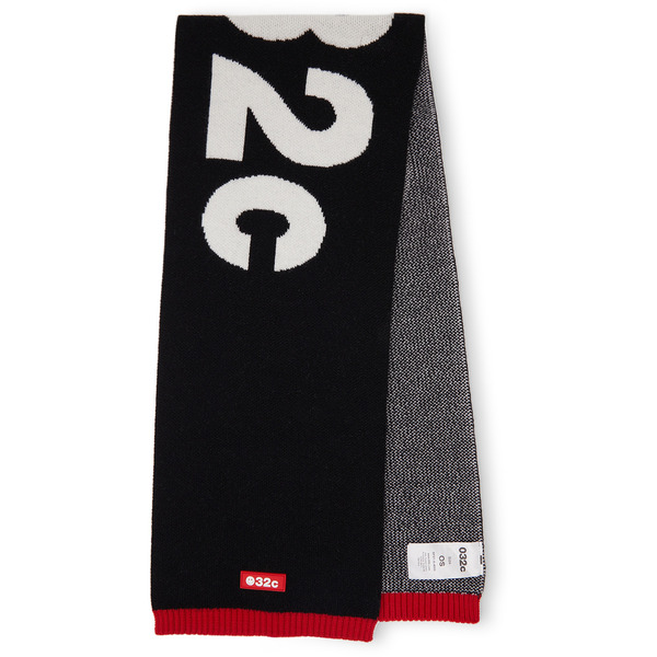 032c Ssense Exclusive Kids Black Scarf 