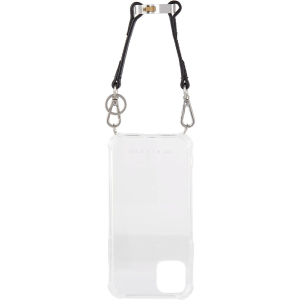  1017 Alyx 9sm Transparent Small Leather Strap Iphone 11 Case 