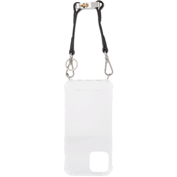  1017 Alyx 9sm Transparent Small Leather Strap Iphone 12 Case 