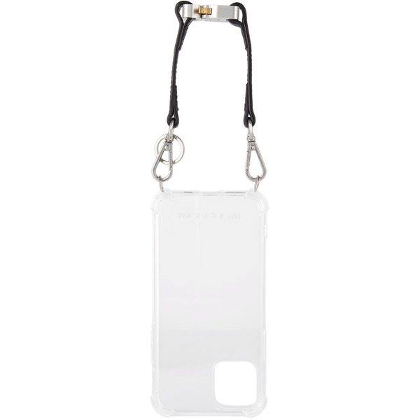  1017 Alyx 9sm Transparent Small Leather Strap Iphone 11 Pro Case 