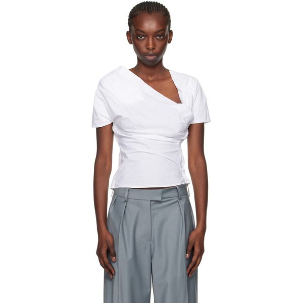 16arlington White Morva Blouse 