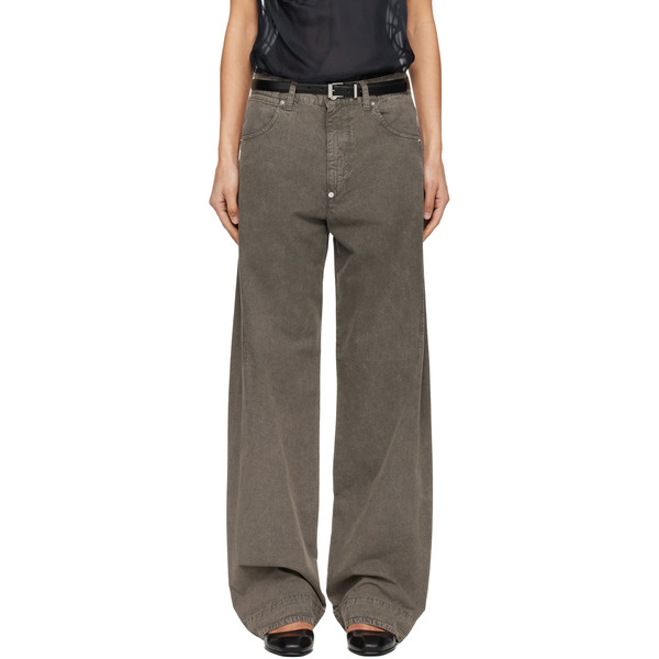  6397 Gray Darted Jeans 
