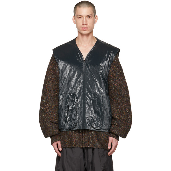  A. A. Spectrum Black & Brown Kardiel Cardigan Set 