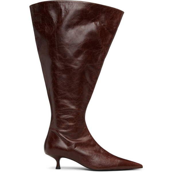  Abra Brown Flare Boots 