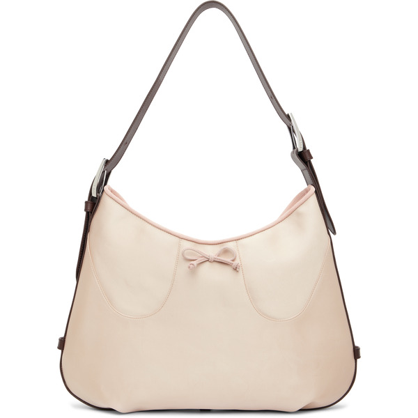  Abra Pink Satin Ballerina Bag 