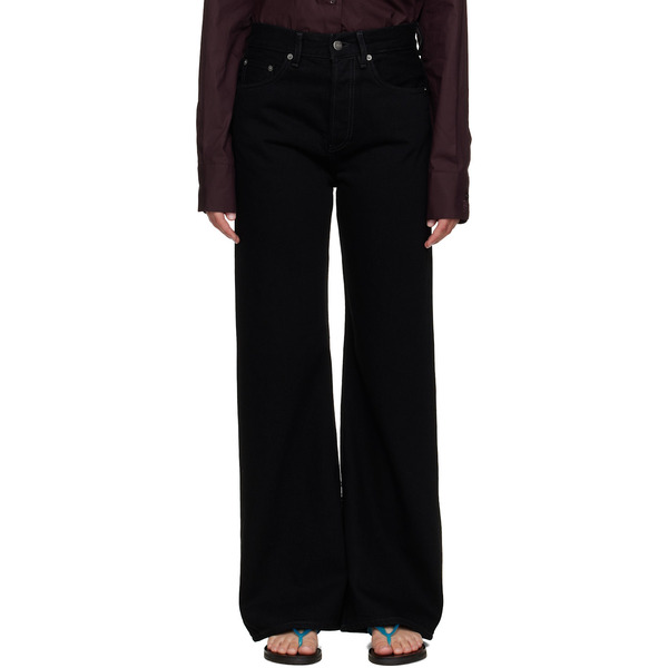  Acne Studios Black 2021f Regular Fit Jeans 