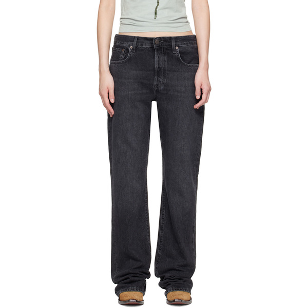  Acne Studios Black Regular Fit 2009f Jeans 