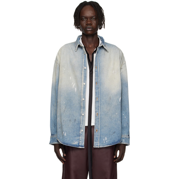  Acne Studios Blue Button-up Denim Shirt 
