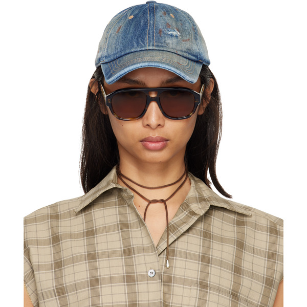  Acne Studios Blue Carily Trafalgar Cap 