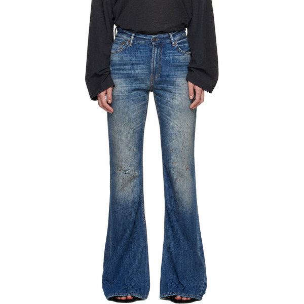  Acne Studios Blue 2025f Fitted Jeans 