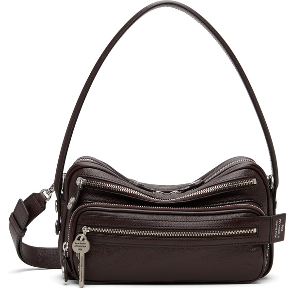  Acne Studios Brown Camero Party Bag 