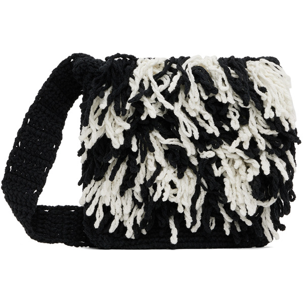  Ader Error Black Fringed Bag 