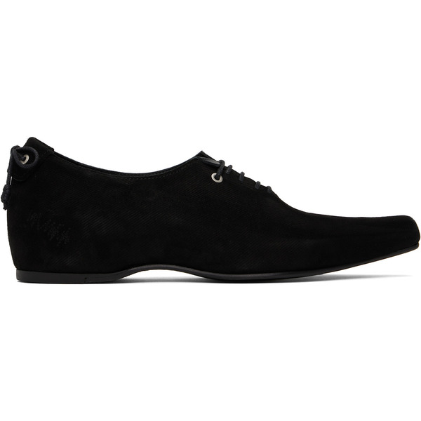  Ader Error Black Velvet Oxfords 