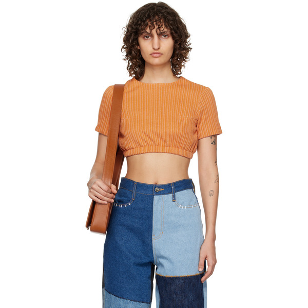  Ader Error Orange Flut T-shirt 