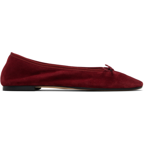  Aeyde Red Tiby Ballerina Flats 