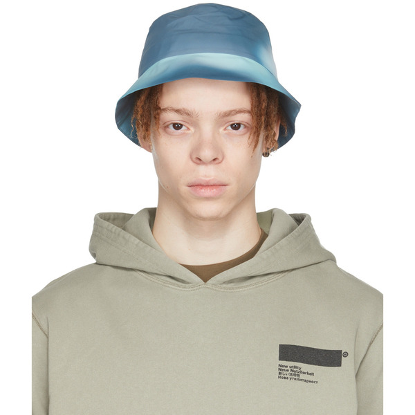  Affxwrks Blue Polyester Bucket Hat 