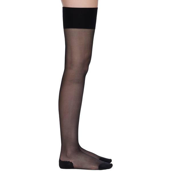  Agent Provocateur Black Amber Stocking Socks 