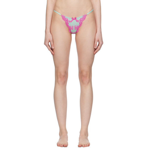  Agent Provocateur Green Molly Thong 