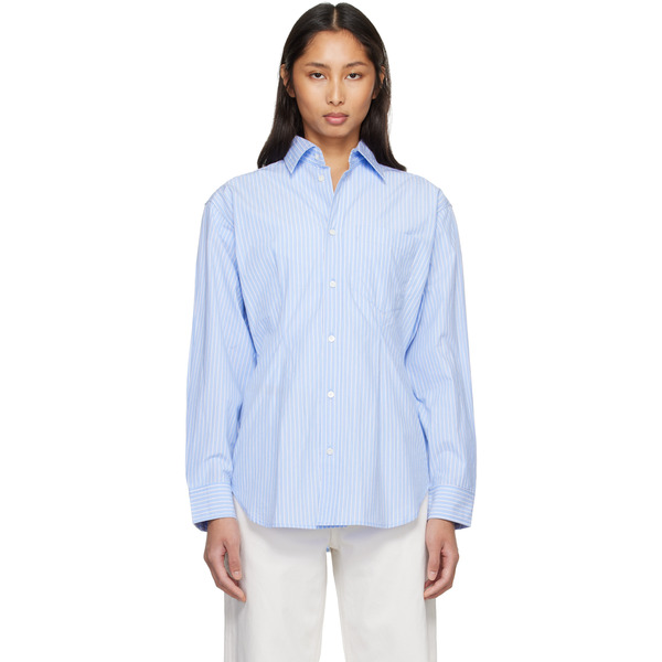  Agolde Blue Cinch Shirt 