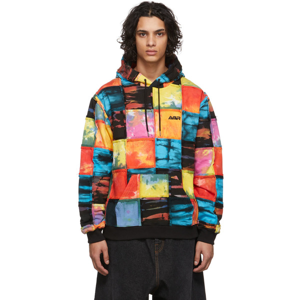  Agr Multicolor Patchwork Hoodie 