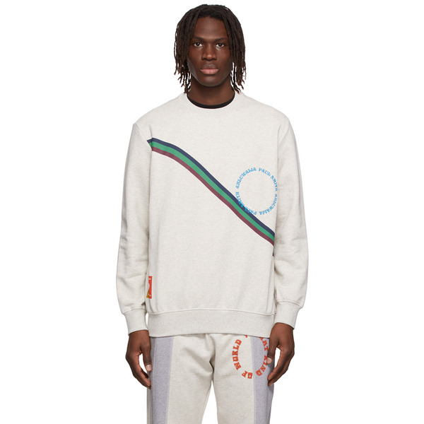  Ahluwalia &paulsmith Ssense Exclusive Grey Sweatshirt 