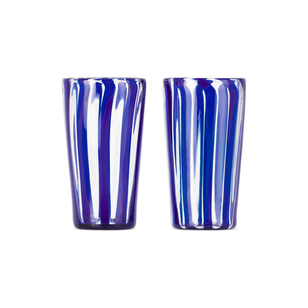  Akua Objects Blue Small Augusta Glass Set 