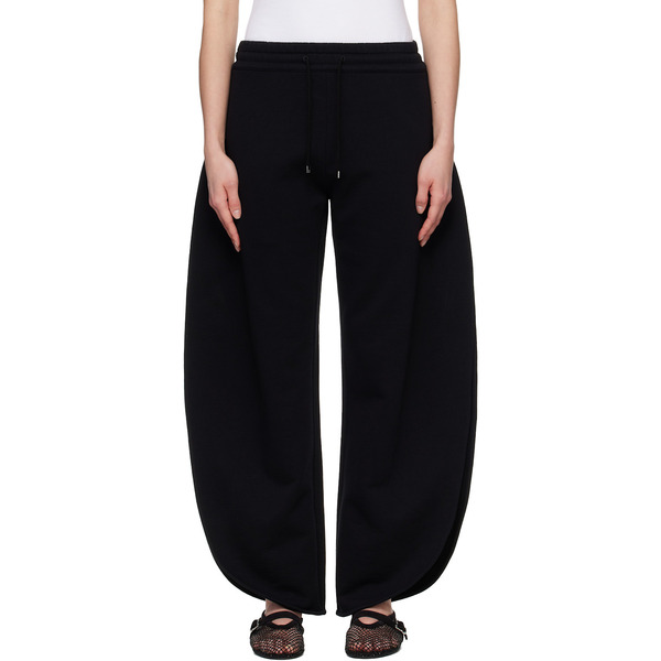  Alaïa Black Petal Fleece Sweatpants 