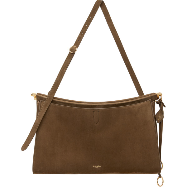  Alaïa Khaki 'le Click' Pocket 35 Bag 