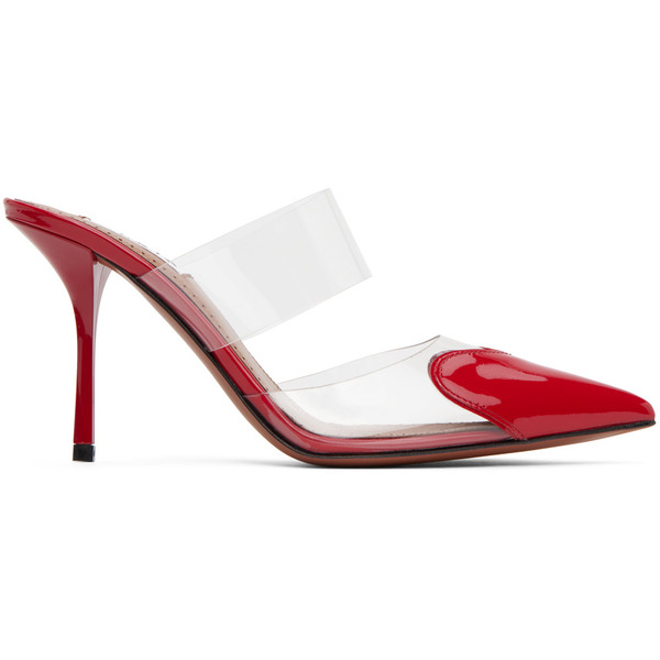  Alaïa Red 'le Cœur' Heels 
