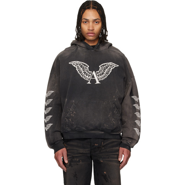  Alexander Digenova Black Logo Hoodie 