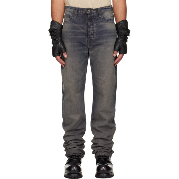  Alexander Digenova Navy Classic Straight Leg Jeans 