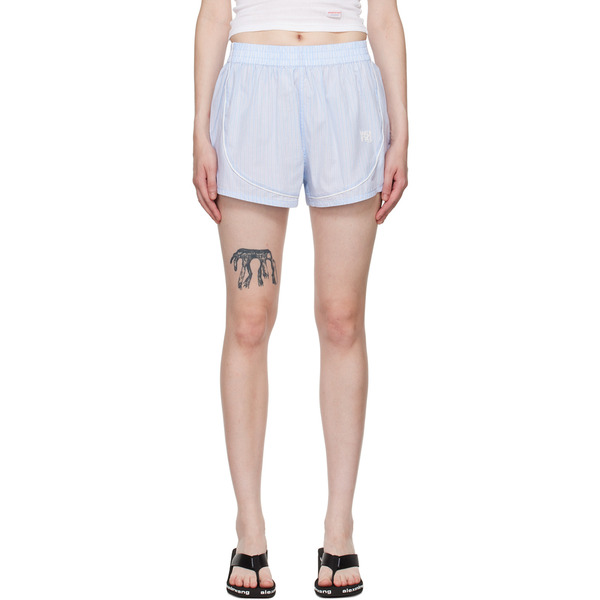  Alexanderwang.t Blue Track Shorts 