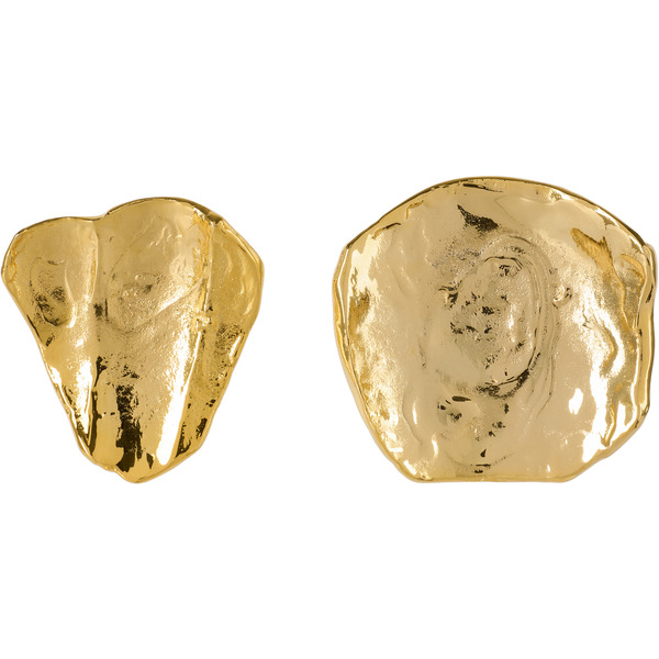  Alighieri Gold 'the Bearer Of Fortune' Dish Set 