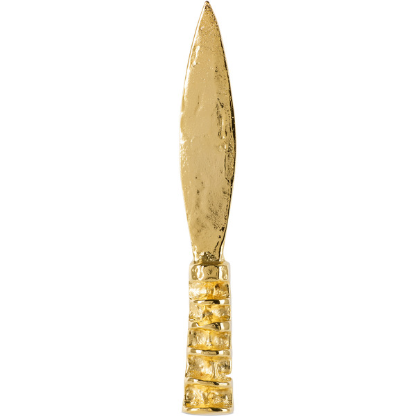  Alighieri Ssense Exclusive Gold 'the Totemic Devotion' Butter Knife 
