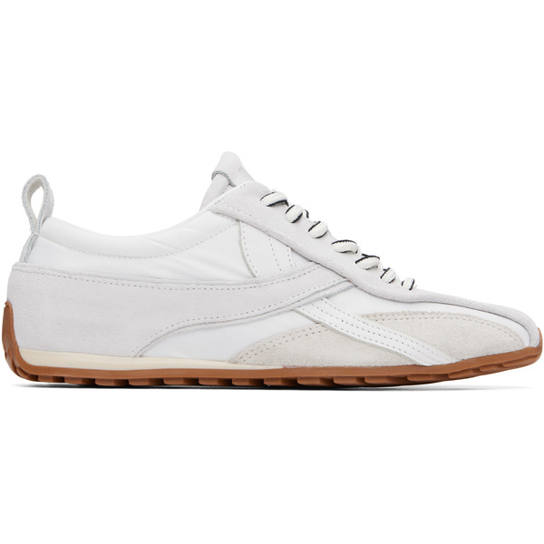  Alohas White Tb.304 Nylon Leather Sneakers 