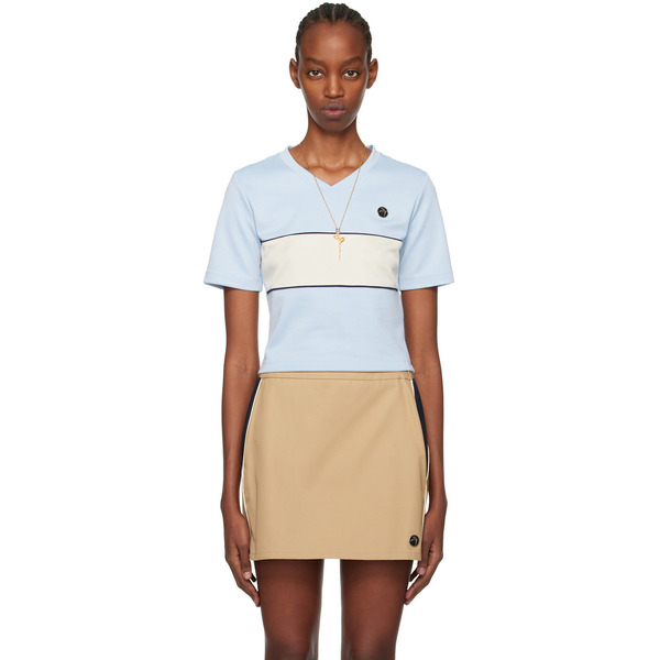  Ambush Blue V-neck T-shirt 