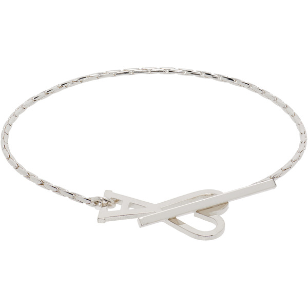  Ami Paris Ami De Coeur Chain Bracelet 