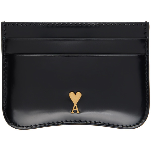  Ami Paris Black Paris Paris Card Holder 