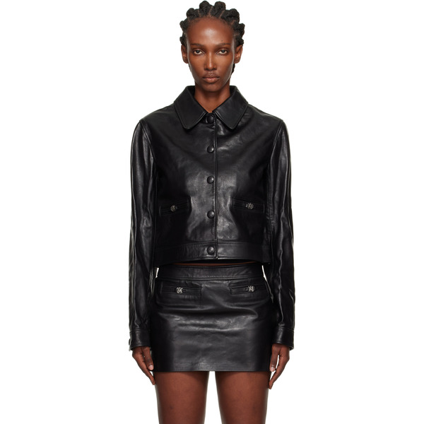  Amiri Black Ma Leather Jacket 