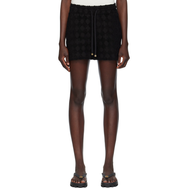  Amiri Black Ma Quad Toweling Shorts 