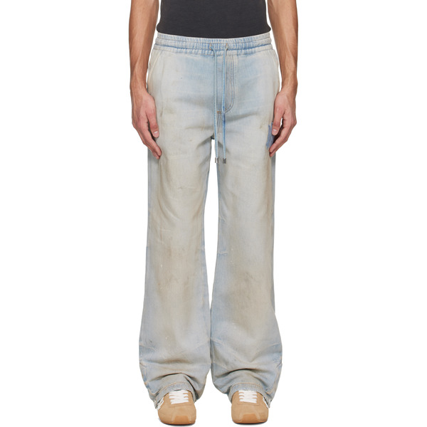  Amiri Blue Relaxed Baggy Jeans 