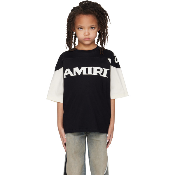  Amiri Kids Black 'amiri' Sport T-shirt 